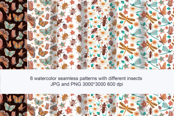 6 Watercolor Patterns for Creative Inspiration