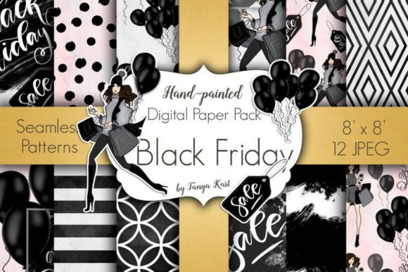 Black Friday Patterns: A Creative Resource for Designers and Artists