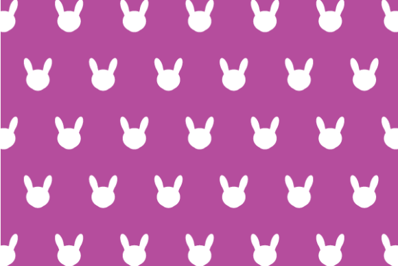 Bunny Patterns Background - 6