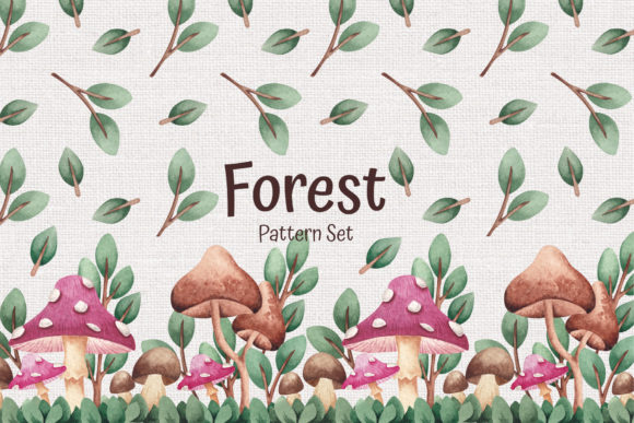 Forest Patterns Set: Beautiful, Versatile, and Perfect for Every Project