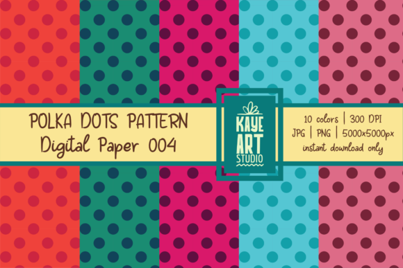 Polka Dots Digital Patterns 004: A Strategic Tool for Creative and Business Success